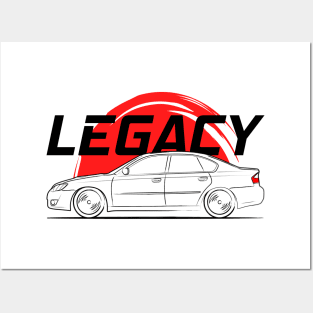 B4 Legacy GT MK4 Racing Posters and Art